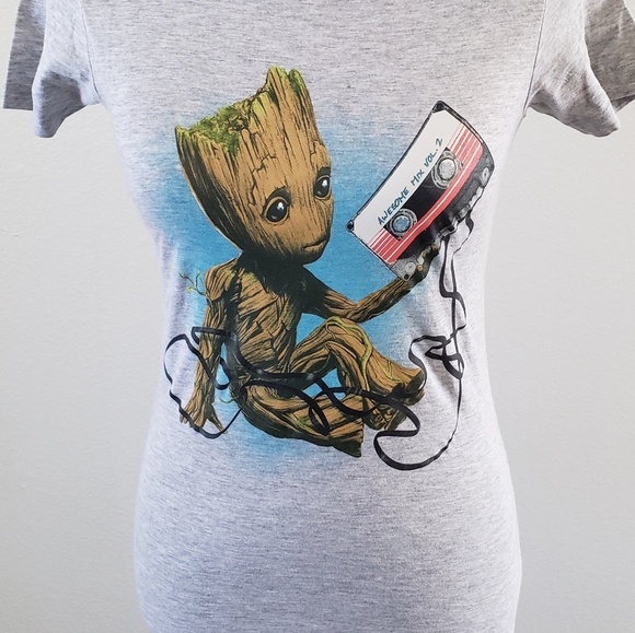 NWT Marvel Groot Tee - Picture 3 of 7